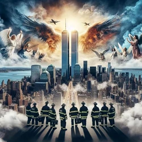 Twin Towers Angel Wings Diamond Art Kits for Adults Beginner,Full Drill 5D Diamond Painting Kits,DIY Paint By Diamonds Dot Art Painting Craft Kits For Adults Home Wall Decor 13.79 x 13.79inch
