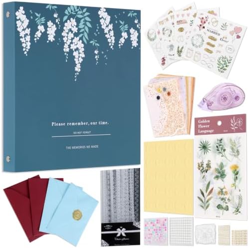 DIY Wedding Scrapbook Photo Album Kit,Letters to the Bride Scrapbook