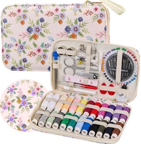 Bobode Cute Travel Sewing Kit for Adults,Beginners and Emergency