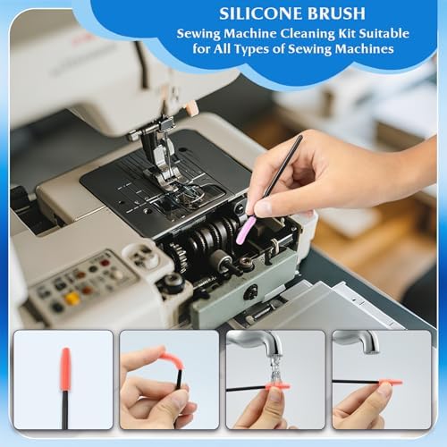 15PCS Sewing Machine Cleaning Kit & Repairing Tools