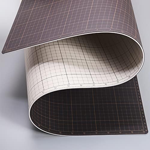 WUTA Self Healing Sewing Mat, Double Sided Non-Slip PVC Cutting Mat A4 Cutting Board for Sewing, Craft, Quilting, Fabric, Scrapbooking Project (9x12inch)