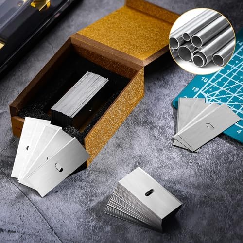 Leriton 100 Pcs Replacement Mat Cutter Blades for Picture Framing