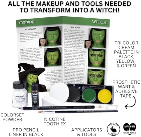 Mehron Makeup Professional Character Kit - WITCH