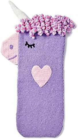 Bernat Baby Blanket Yarn for Crocheting Soft, Lilac