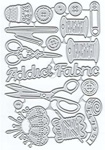 Needle Thread Metal Cutting Dies for Card Making
