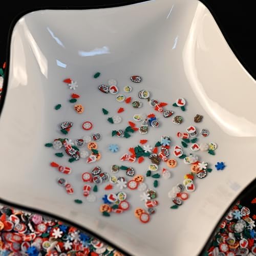 LIKETURE Fake Sprinkles 110g Fake Christmas Sprinkles Non-edible Craft Sprinkles Faux Sprinkles for Crafts Plastic Sprinkle Decoration Slime Sprinkles Slime Add Ins Shaker Card Filler(Yellow)
