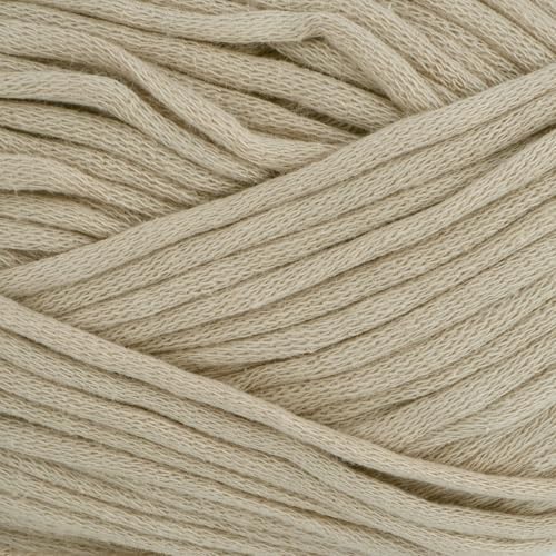 Loops & Threads Cuddle Craft Tube Yarn – Medium (4) Cotton Nylon Blend, Soft Tube Yarn for Knitting, Crochet & Crafts, Ideal for Apparel, Accessories & Decor, 109 yd / 3.52 oz Skein, 8 Pack