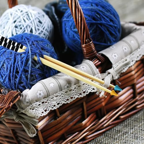 28 Pcs Knitting Needle Stoppers Colorful Knitting Needles Point Protectors 2 Sizes Needle Tip Stoppers Knit Needle Tip Covers Knitting Needles Cap, for Beginners Knitting Craft DIY