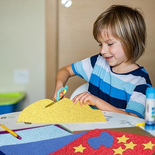 30 Pack Glitter Cardstock Paper Sheets 30 Colors 12×8inch 250gsm/92lb