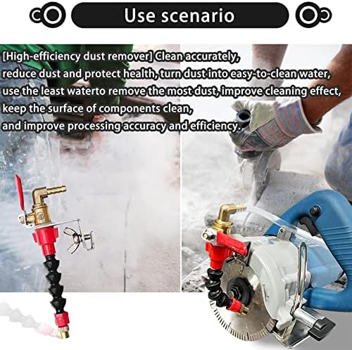 Cutting Machine Misting System Water Sprayer Adjustable Dust Remover Nozzle Coolant Misting Brick for Tile Cutting Machine Grinder (2)