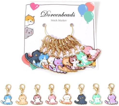 DoreenBeads Stitch Markers for Crocheting and Knitting