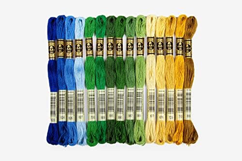 DMC Embroidery Floss Pack - Holiday Decor - 8.7 Yards - 30 skeins
