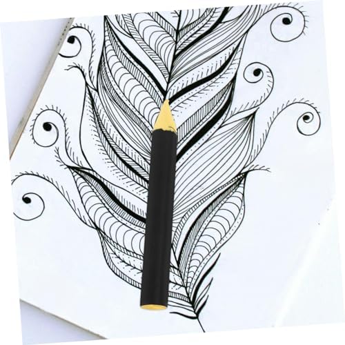 TEHAUX 24pcs Artist Sketching Tools Set Blending Stumps Rubbing Brushes and Erasers for Sketching Drawing for Students and Professionals
