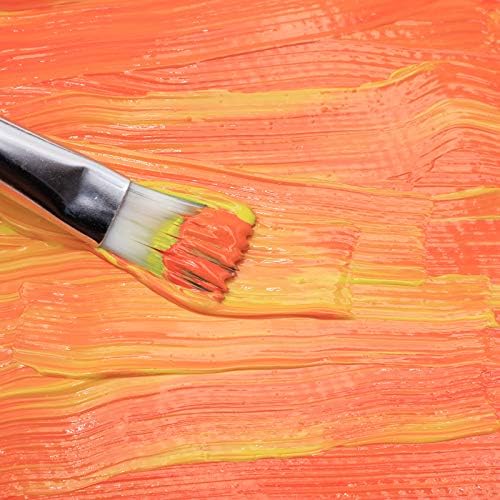 Artecho 7 Colors Acrylic Paint 6x60ml & 1x120ml Titanium White Tube | Semi Glossy Finish, High Pigment Rich Color Craft Paint for Canvas, Rocks, Wood, Fabric, Ceramic, Non-Toxic