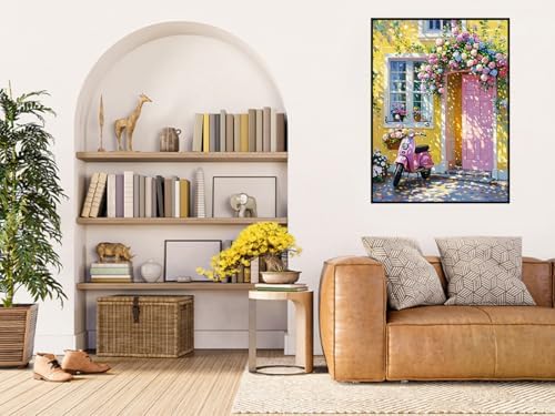 Benjenes Diamond Art Kits for Adults, Diamond Painting Kits
