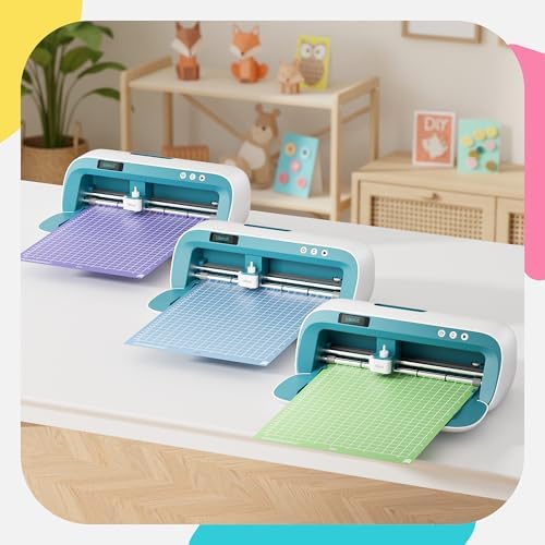 Likcut Cutting Mat for S41 Vinyl Cutter - 8.5" x 12" Cutting Mats (Standard, Light, Strong Adhesive 3 Mats) Compatible with Cricut Joy Xtra for Craft DIY Paper, Vinyl, Cardstock, Craft