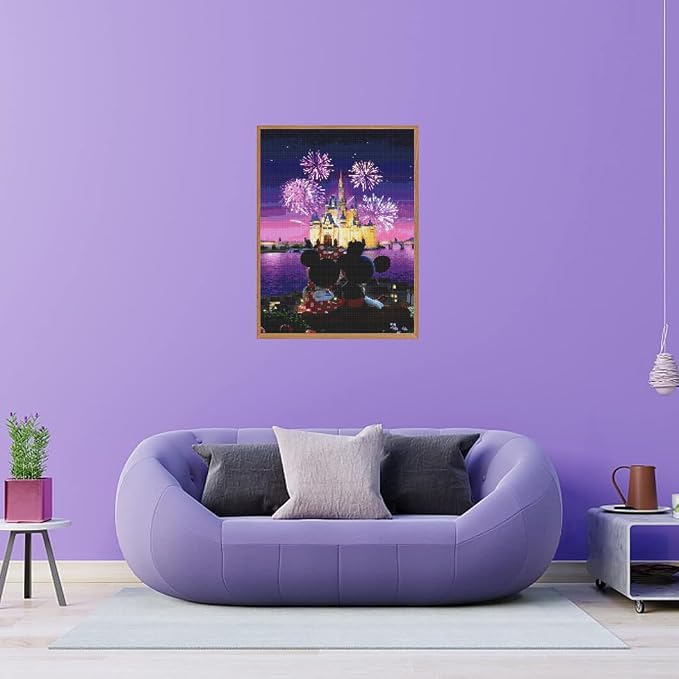 JAKI Diamond Painting Kits for Adults Castle 12x16inch