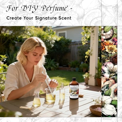HIQILI Iris Sonnet Fragrance Oil for Diffuser, Balm & Linen Spray Making