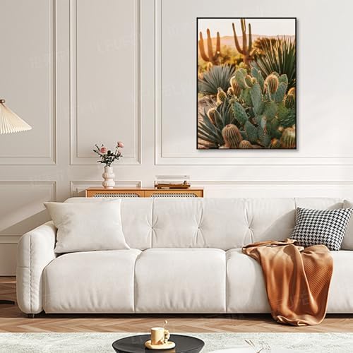 Cactus Diamond Art Kits for Adults, Diamond Painting for Beginner 5D DIY