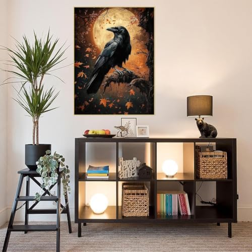 Gothic Raven Diamond Art Kits for Adult diamond painting kits for adults