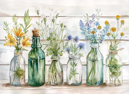 wildflower Diamond Art Kits for Adult Diamond Painting Kit for Beginner