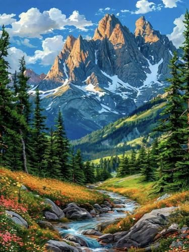 Diamond Art Kits for Adults, Landscape Diamond Art Painting Kits for Adults