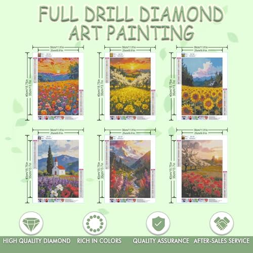 DOTSOPS 5D Landscape Diamond Painting Kits for Adults Diamond Art Kits