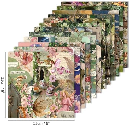 6x6" Scrapbooking Paper Pad Single Sided Decorative Colored Papers