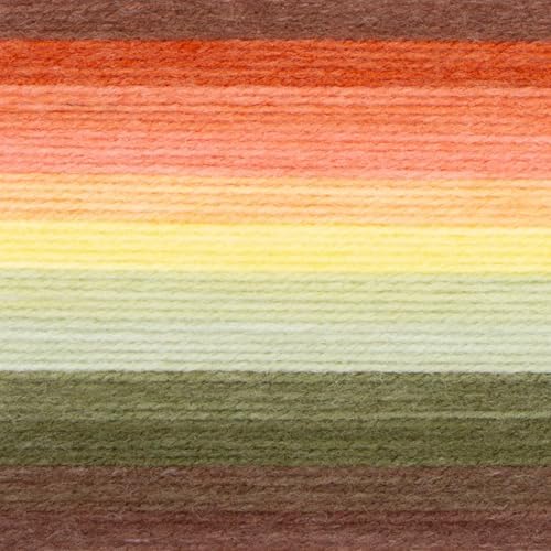 Lion Brand Yarn, Mandala DK Crochet Yarn, Sandman, Multicolor, 1 Pack