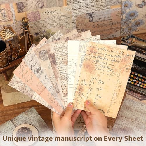 icceemee 160 Sheets of pinstripe Scrapbook Paper, journaling Scrapbook Supplies Craft Collage Paper Set, Junk Journal Bullet Journal Poster Room Decor for Card Making Decorative Gifts