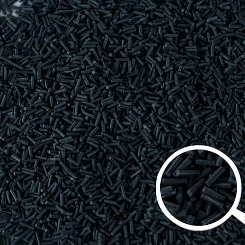 LIKETURE Fake Sprinkles 110g Non-edible Polymer Clay Sprinkles Faux Sprinkle Plastic Sprinkles for Craft Sprinkles Decoration for Resin Filler Slime Add ins Slime Mixed in Shaker Card (Black)