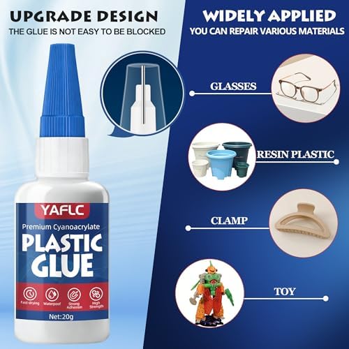 Plastic Glue, Super Glue for Plastic Models 40g