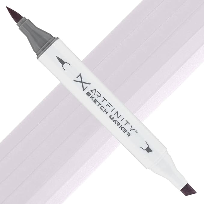 Artfinity Sketch Markers - Wisteria V9-2, Vibrant, Professional, Dye-Based Alcohol Markers for Artists, Drawing, Travel, & More