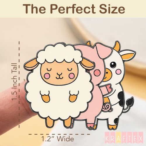 Kraftex Magnetic Needle Minder. Needleminder for Embroidery & Sewing. Cute Needlepoint Accessories. Magnetic Needle Holder for Cross Stitch. Cute Magnet Pin Gift