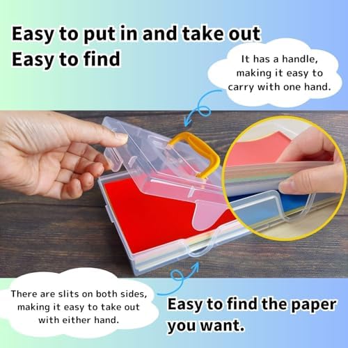 Someie｜Origami Paper for Kids｜Origami kit｜Kids Craft｜6 Inch (15cm) Origami Paper Storage Container ｜Japanese Pattern Sheets 4 Pattern×10 Sheet Each Total 40 Sheets (Japanese Pattern：flower)