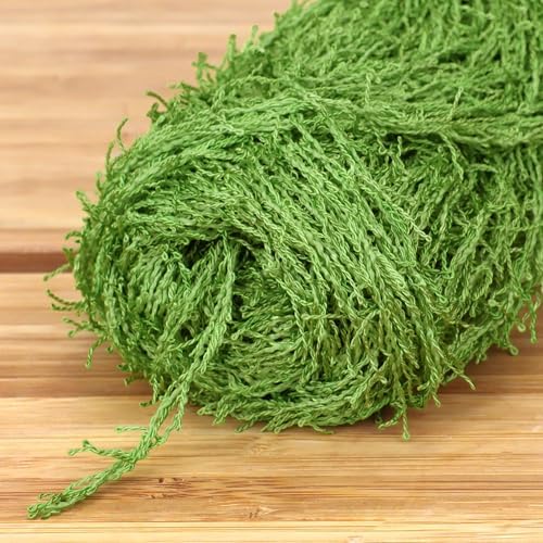 JubileeYarn Scrubby Dish Yarn - 50g/Skein Dishcloth Polyester - Lime Green - 4 Skeins