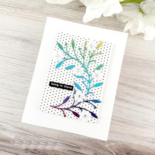 Flowers Metal Cutting Die for Scrapbooking - Cut Stencils for DIY Scrapbook Photo Album Decorative Paper Card, Card Making Supplies, Stencils & Crafting Die Cut (Narcissus 4.3 x 3 in)