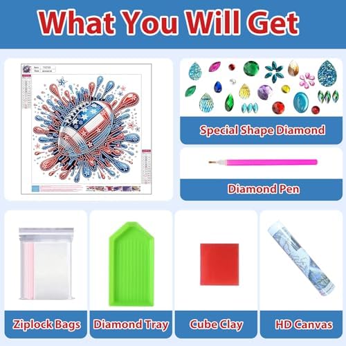 Special Shape Diamond Art Kits for Adults Beginners