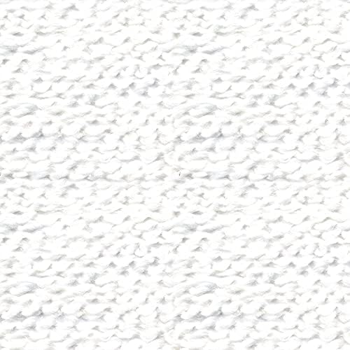 Lion Brand Yarn, Homespun Bulky Crochet Yarn, Hepplewhite, White, 3 Pack