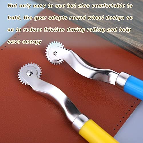 Lunarm Tracing Wheel Sewing Tool 2pcs Steel Needle Point Tracing Wheel