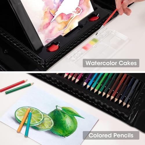 VigorFun Art Supplies 240 PCS, Art Set Crafts Drawing Kits for Kids Teens