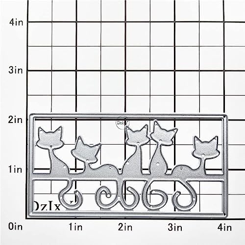 Kitten Metal Cutting Dies for Card Making