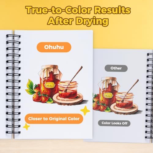 Ohuhu 5.5"x8.5" Marker Paper Pad Art Sketchbook for Drawing and Sketching