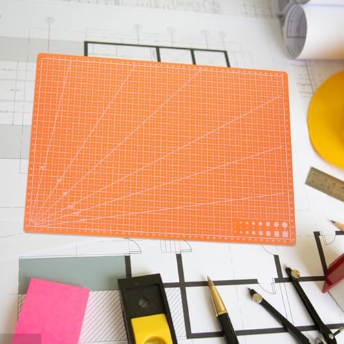SHINEOFI Double-Sided PVC Mat for Diy Crafting Sculpting and Painting 24 x 36 Gridded Craft Board for Scrapbooking
