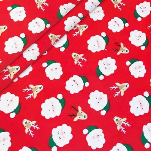 Aubliss 8pcs Fat Quarter Fabric Bundles (100% Cotton - 20'' x 20'')