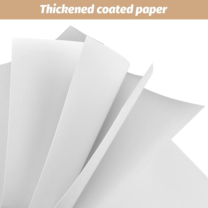 GOTIDEAL 12 x 12 Inch Scrapbook Album with 10 Metallic Markers, White | 80 Pages Craft Paper Photo Album for Wedding and Anniversary, Family DIY Photo Album with Scrapbooking Stickers Corners