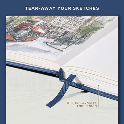 Beechmore Books A5 5.8x8.3 Mixed Media Sketchbook 300 GSM/140LBS