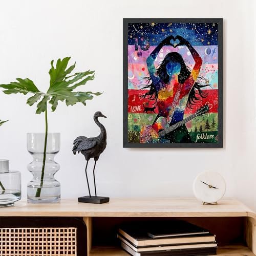 Music Diamond Art Kits for Adults, Diamond Painting Kits for Beginner