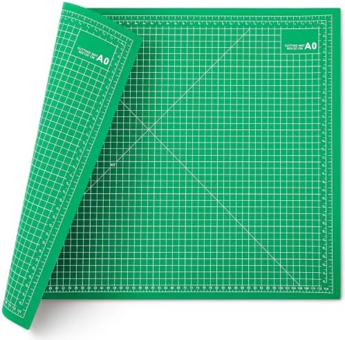 Pangda 1 Pcs 36 x 48 in Large Self Healing Cutting Mat for Sewing, Light | Thick Double Sided Mats for Sewing Quilting Fabric, with Precision Grid, Reusable Craft Work Surface