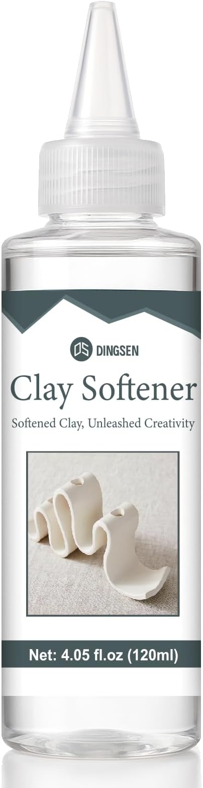 120ml Liquid Polymer Clay Softener, Restores Workability and Shine